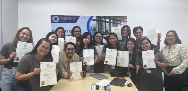 ISO 9001:2015/Amd1:2024 Awareness Training of OSM Manufacturing Philippines Corp