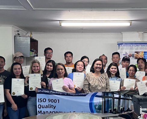 ISO 9001:2015/Amd1:2024 Awareness Training of Shalom Packaging Corporation