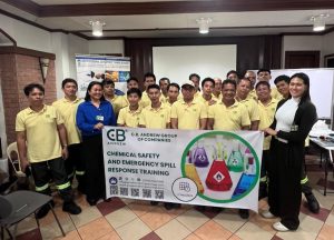 Chemical Safety and Emergency Spill Response Training of C.B. Andrew Philippines Inc