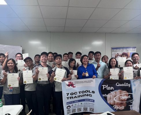 7 QC Tools Training of Furukawa Electric Thermal Management Solutions and Products Laguna Inc.