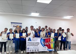 Chemical Safety and Emergency Spill Response Training of AJ Solutions Philippines Corp.