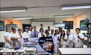Seven QC Tools Training of Laguna Metts Corporation
