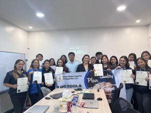 7 QC Tools Training of Gold Kogyo Laguna Philippines