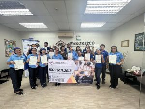 ISO19011:2018 Guidelines for Auditing Management Systems Training of Wakorepco Manufacturing Internal Auditors