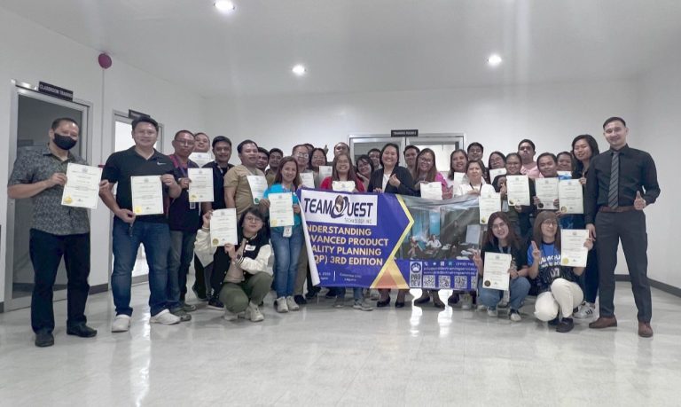 APQP 3rd Edition Training of Teamquest Technology