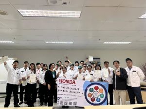 Completion of Measurement System Analysis (MSA) Training at Honda Parts Manufacturing Corporation