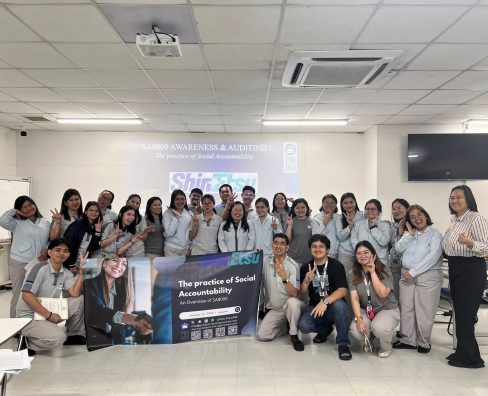 Batch 1 of SA8000 Awareness and Auditing Techniques Training of Shinetsu Magnetics Philippines