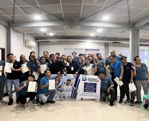 7 Habits of Highly Effective People Training of Betafoam Corporation