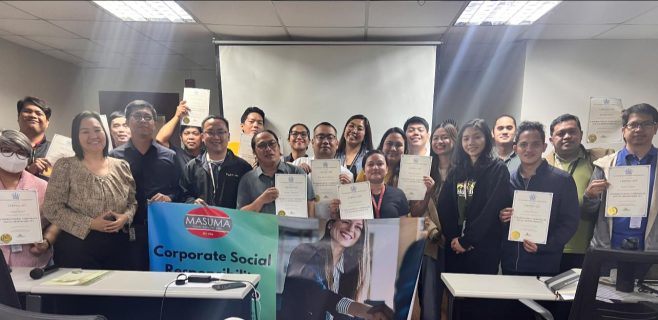 Corporate Social Responsibility (CSR) Training of Masuma Food Industry Incorporated, Conti's Bakeshop & Restaurant, and Wendy's