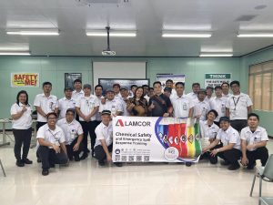 Chemical Safety and Emergency Spill Response Training of Lamcor Laguna Autoparts Manufacturing Corporation of the Philippines