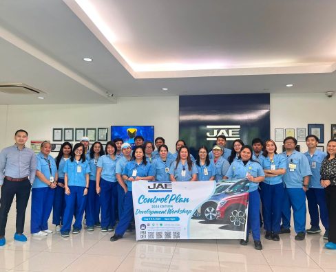 Control Plan 1st Edition (2024 version) Interactive Workshop of JAE Philippines, Inc. (Batch 2)