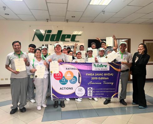 Failure Mode and Effects Analysis Training of Nidec Instruments Phils Corp